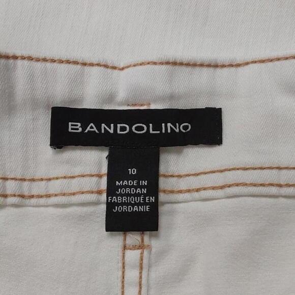 Cropped Jeans with Contrast Stitching | Bandolino | 10 - Picture 10 of 13